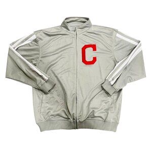 Cleveland Guardians Full Zip Dynasty Block C Jacket